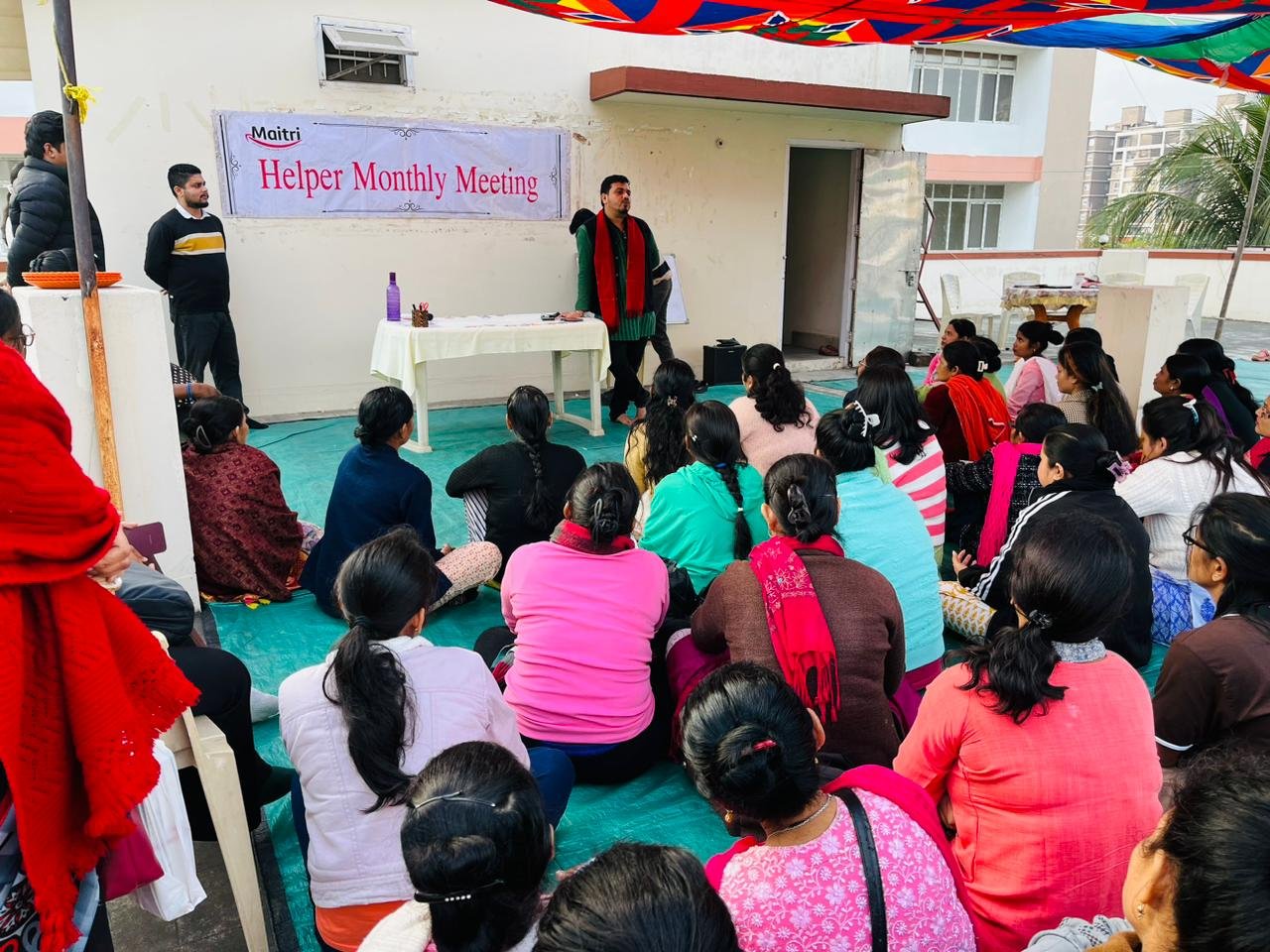 Maitri’s Magh Bihu Monthly Helpers’ Meeting